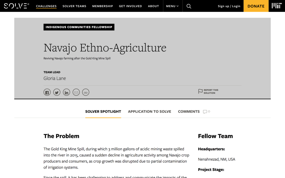 Navajo Ethno Agriculture