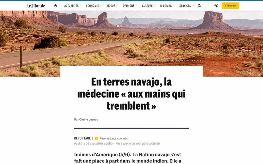 En terres navajo, la médecine « aux mains qui tremblent